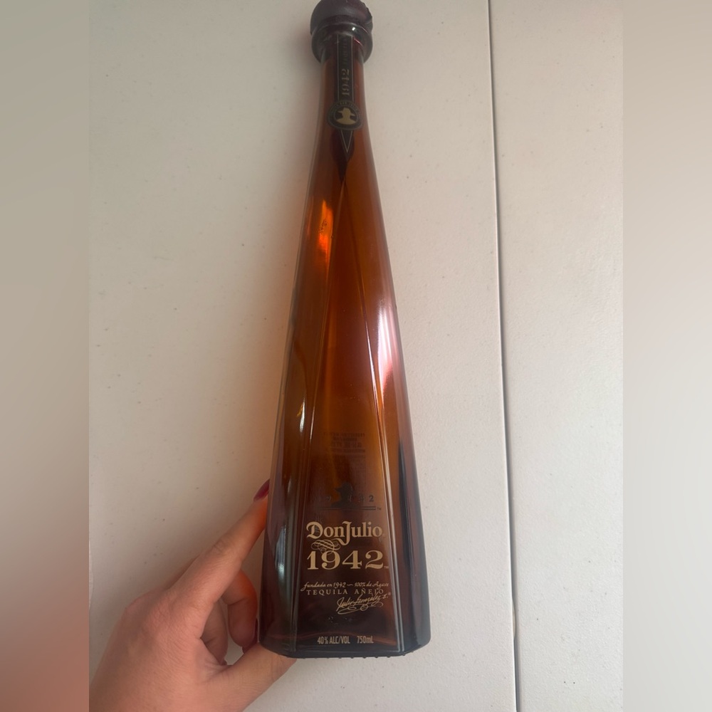 Don Julio 1942 Tequila Bottle Empty
